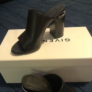 Alexander wang black leather mule Avery size 35